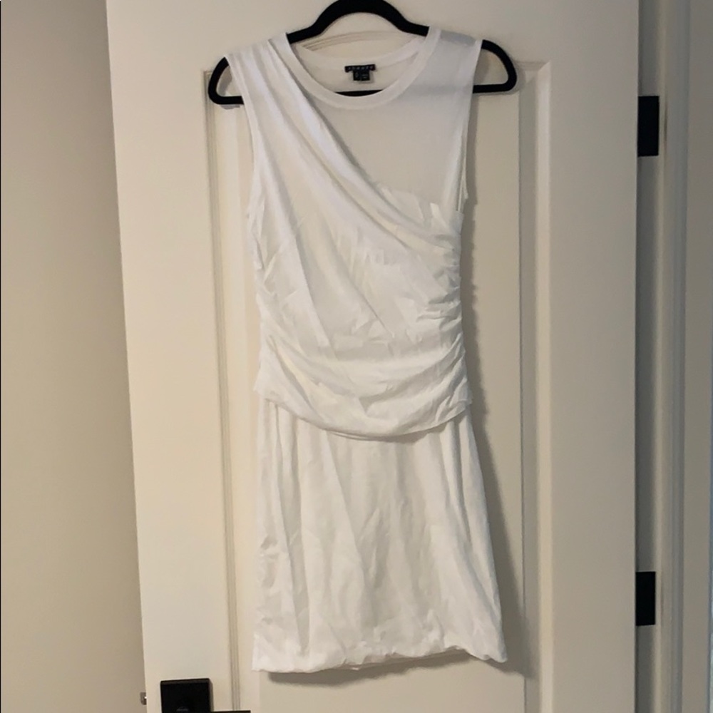 Theory white dress